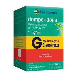 Domperidona 1mg/ml Fr 100ml - Eurofarma