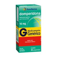 Domperidona 10mg 30cpr - Eurofarma