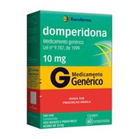Domperidona 10mg 60cpr - Eurofarma