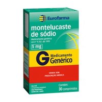 Montelucaste 5mg C/30 Comp