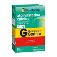 Atorvastatina 40mg 30cpr - Euro