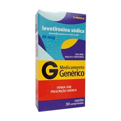 Levotiroxina 88mcg 30cpr - Merck