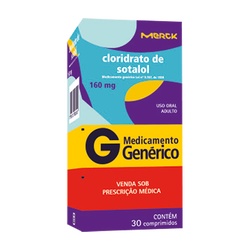Sotalol 160mg 30cpr - Merck
