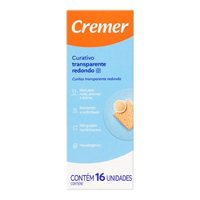 Curativo Cremer Transp 16un