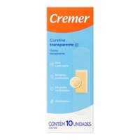 Curativo Cremer Transp 10un