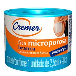 Micropore Cremer Branca 2,5cm X 90cm