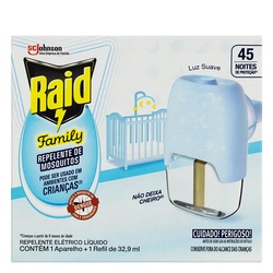 Inset Raid 45n Family 1refil+1aparelho