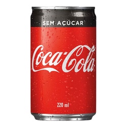 Coca Cola Zero 220ml Lata Mini