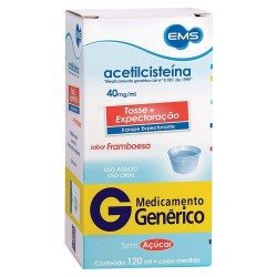 Acetilcisteina Ad 40mg 120ml - Venceu