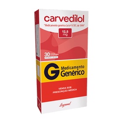 Carvedilol 12,5mg 30cp Venceu 12-24