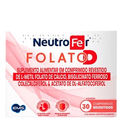 Neutrofer Folico Folato D+ 30cpr