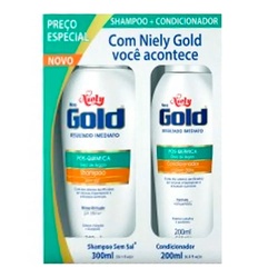 Kit Sh+cond Niely Gold Oleo De Argan