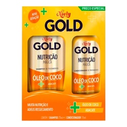 Kit Sh+cond Niely Gold Oleo De Coco