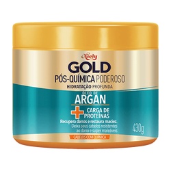 Masc Trat Niely Gold Oleo De Argan 430g