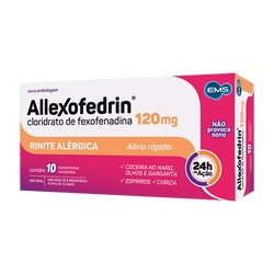 Allexofedrin 120mg 10cpr