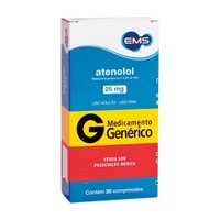 Atenolol 25mg 30cpr - Ems