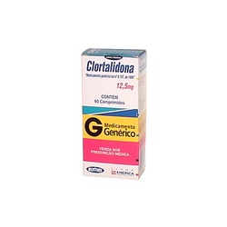 Clortalidona 12,5mg 60cp