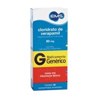 Verapamil 80mg 30cpr - Ems