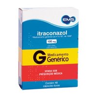 Itraconazol 100mg 15 Cprs