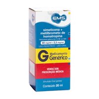 Simeticona +metil Homat Gts 20ml Gen Ems