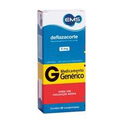 Deflazacorte 6m 20cpr