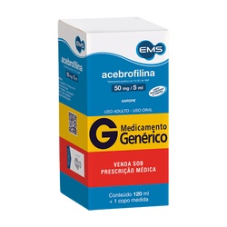 Acebrofilina 50mg Ad 120ml - Ems