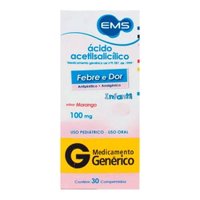 Acido Acetilsal 100mg 30cpr - Ems