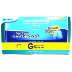 Acetilcisteina 600mg 16 Env - Germed