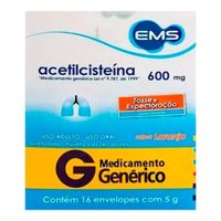 Acetilcisteina 600mg 16 Env - Ems