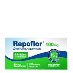 Repoflor 100mg 12cp - Venceu 04-25