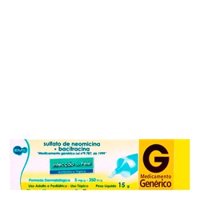 Neomicina + Bacitracina Pom 15g Ems