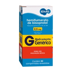 Bisoprolol 2,5mg 30cpr - Ems