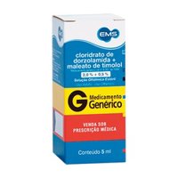 Dorzolamida + Timolol 5ml - Ems