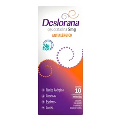 Deslorana 5mg 10 Cp