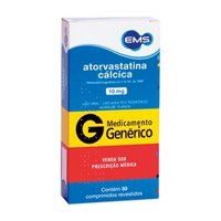 Atorvastatina 10mg 30cpr - Ems