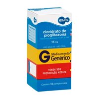 Pioglitazona 15mg 15cp