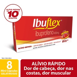Ibuflex 400mg 8cps Gel