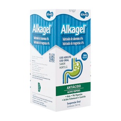 Alkagel Menta Susp.oral 240 Ml