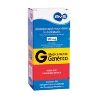 Esomeprazol 20mg 28cp - Gen Ems