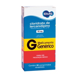 Lercanidipino 10mg 30cp - Gen Ems