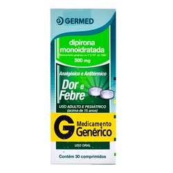 Dipirona 500mg 30cp - Gen Germed