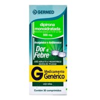 Dipirona 500mg 30cp - Gen Germed