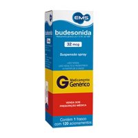Budesonida 32mcg Spray 120 Doses