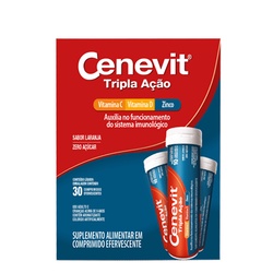 Cenevit Tripla Acao 30cpr