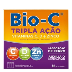 Bio C Triplo Acao 30cp Uq Eferv
