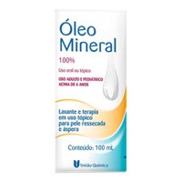Oleo Mineral 100ml Uniao Quimica