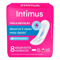 Abs Intimus Trip Prot Suave S/abas 8un