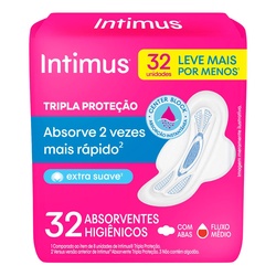 Abs Intimus Trip Prot Suave C/abas 32un