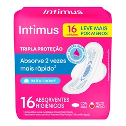 Abs Intimus Trip Prot Suave C/abas 16un