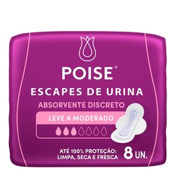 Abs Incont Poise Discreto C/abas 8un